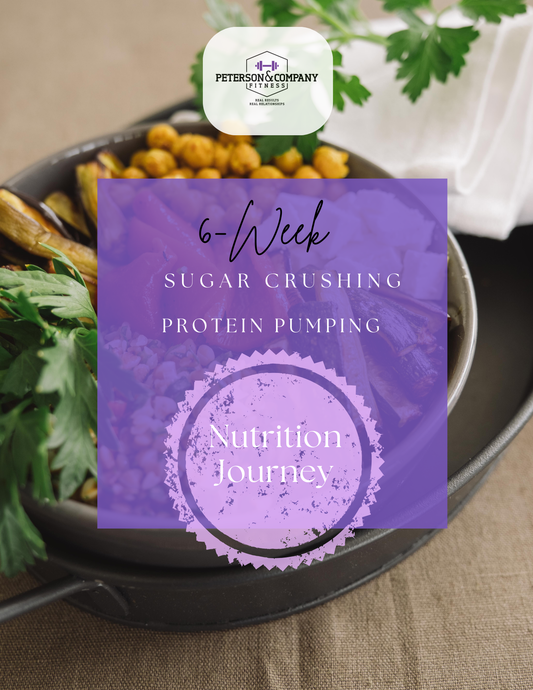 6 Week Sugar Crushing Protein Pumping Nutrition Challenge!